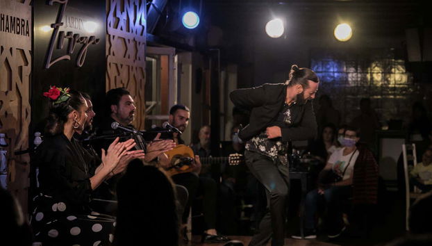 Flamenco nei Jardines de Zoraya