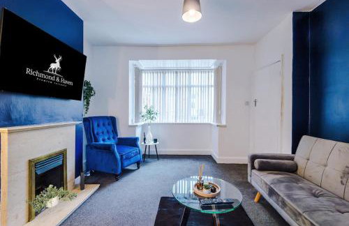 Charming 2 Bed House, Sleeps 6, Free parking, Contractors welcome - Foto 43