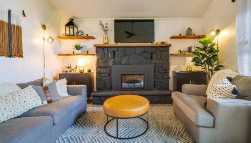 Deck, Fire Pit and Sauna Big Bass Lake Getaway! - Foto 3