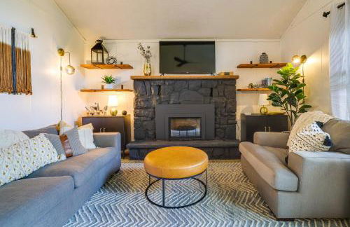 Deck, Fire Pit and Sauna Big Bass Lake Getaway! - Foto 3