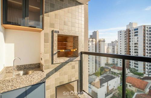 Estadia tranquila e completa em prédio com piscina – VPD - Foto 35