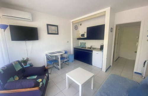 AS13647- Studio dans résidence avec Piscine et climatisation - Foto 5