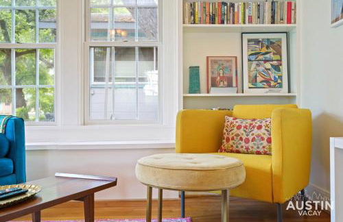 Charming Vintage House in Zilker with Hot Tub and Parking - Foto 11