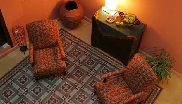 Sala de estar do lobby