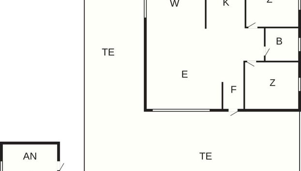 7 Person Holiday Home in Hadsund - Foto 3, Plano