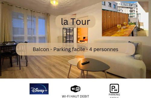 La Tour - Tout confort - Hypercentre - Balcon #SirDest - Foto 1