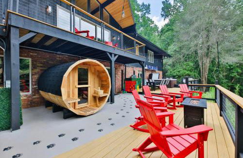 Biltmore Forest Retreat Sauna Hot tub Game Rm - Foto 65