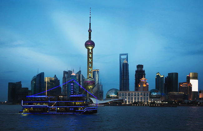 Tour notturno: il Bund e crociera di lusso sul fiume Huangpu - Foto 2