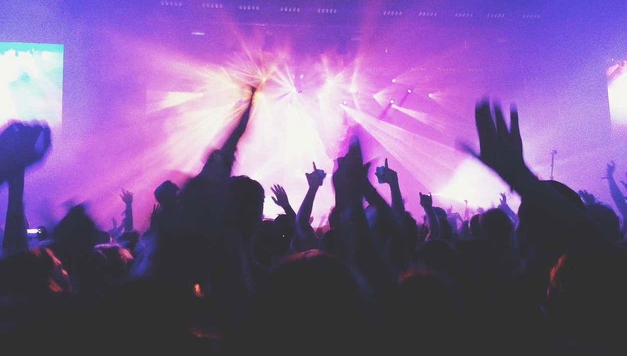 Disfrutando de la música en directo