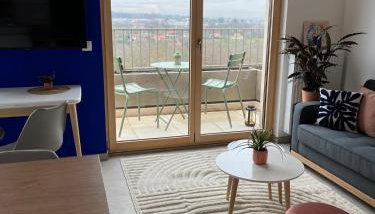 West View Studio 33 m2 vue Monts d Or et Lyon - Foto 2