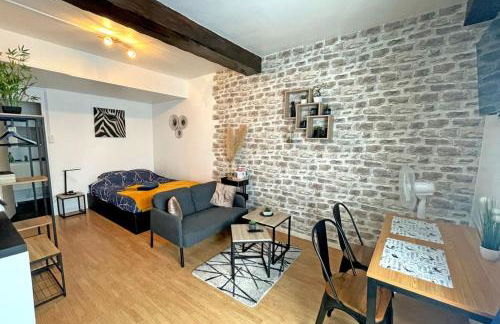 Cosy Studio - Cœur de Moret - Bord du Loing à pied - Foto 8