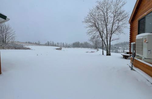 Private Luxury Log Cabin in the Endless Mountains, Firepit, Farm Charm - Foto 28