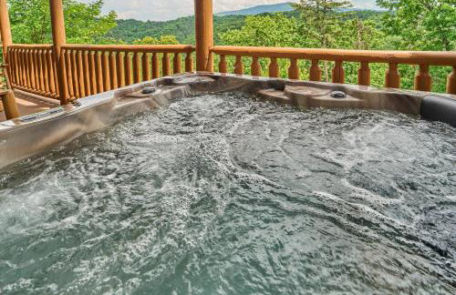 Epic Mountain Views, Hot Tub, Game Room, Sleeps 10 - Foto 26