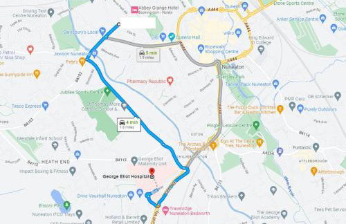 No1 Lux Apartment Nuneaton with Gated, Private Parking - Foto 8