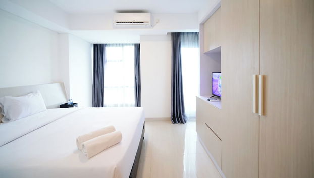 Modern And Comfy Studio At Grand Sungkono Lagoon Apartment - Foto 3, Habitación