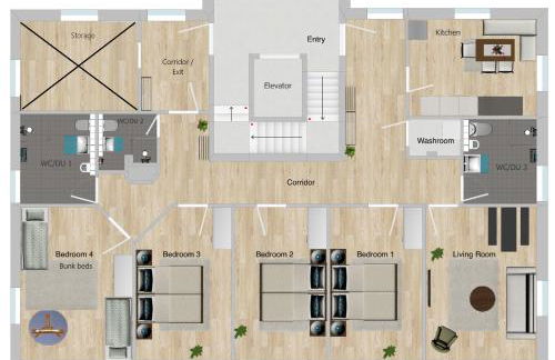 LTA Apartment München Süd No3 Friends & Family - Foto 18