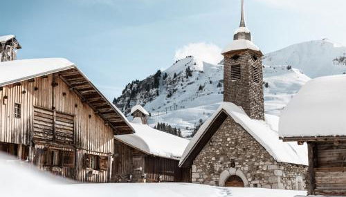 Chaleureux studio 4 pers. au cœur du Grand-Bornand, animaux admis - FR-1-467-27 - Foto 2