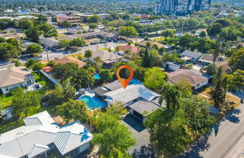 Renovated Villa with Heated Pool & Arcade, 5 Min to Pompano Beach - Foto 57