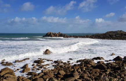 Maison de vacances bord de mer Sibiril Moguériec finistère la villa Léonie - Foto 36