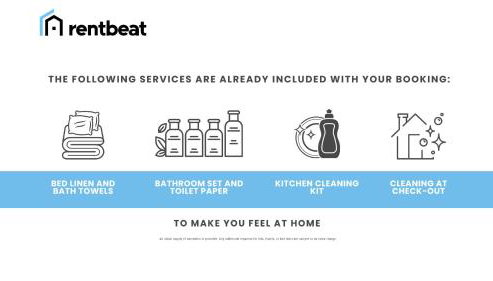 San Menaio Apartment by Rentbeat - Foto 4, room service