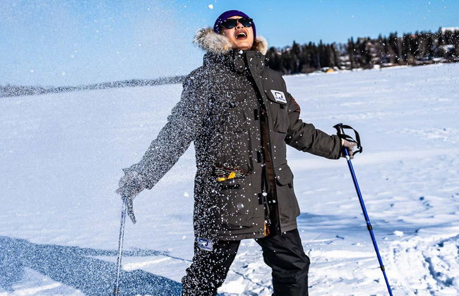 Passeggiata con racchette da neve sul Grande Lago degli Schiavi - Foto 1