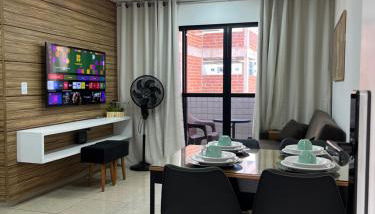 Quarto e sala completo de tudo na Ponta Verde a 300m da praia - Foto 2