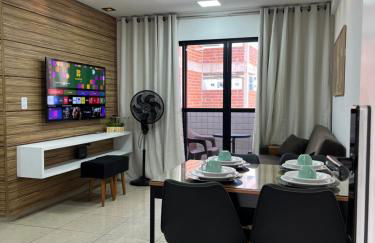 Quarto e sala completo de tudo na Ponta Verde a 300m da praia - Foto 2