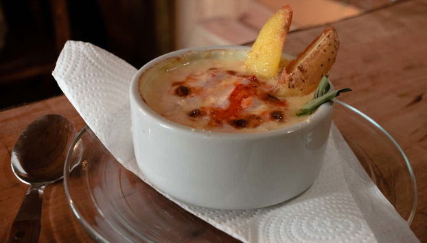 A traditional meal in the Beagle Channel