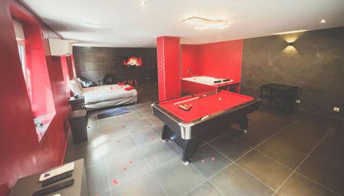 Le Confiden'spa Loft 55m2 Jacuzzi - Billard - Cheminée - Terrasse - Foto 2