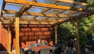 Fehmarn Presen-Süd - Ferienhaus plus Anbauwohnung für bis zu 7 Personen in Strandnähe - Foto 3, Garden