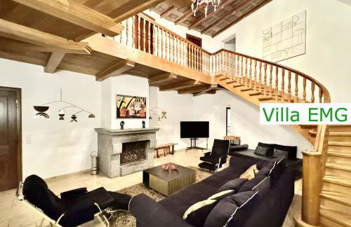 Luxus Ferienhaus Villa EMG München in Moosburg mit Pool, SPA, Kamin, Wald, See für Familien Gruppen bis 24 Personen - Foto 23