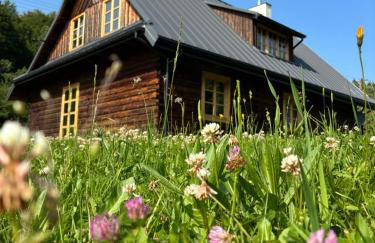 Nad Mikowym Potokiem - wydzielona część drewnianego domu z osobnym wejściem i ogrodem - Foto 56