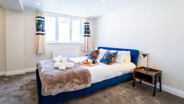 South Quay Apartment - 2 Bedrooms - 2 Bathrooms - Foto 3, Habitación