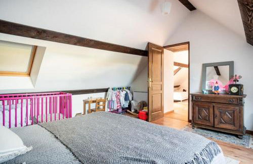 Magnifique longère du Perche avec vue panoramique et piscine pour 9 personnes - Foto 27