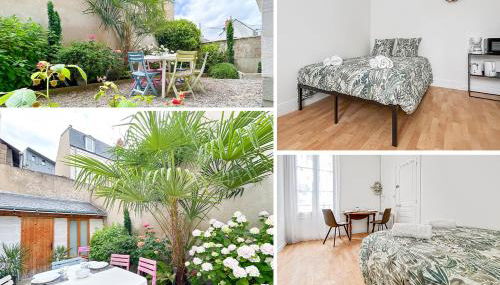 Studio lumineux avec jardin commun à Tours - Photo 2, Garden