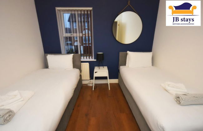 5 Bed House Leisure/business Free Parking - Foto 18