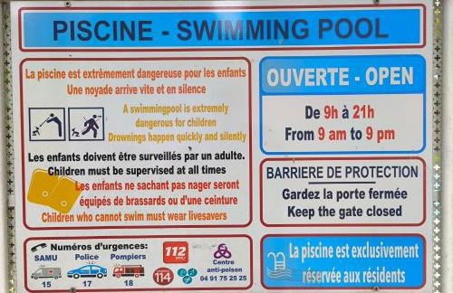 Home2Sea - Piscine, Jardin, studio cabine, 1 canapé lit convertible 2 ADULTES, 1 lit superposé triple 3 ENFANTS ou ADOS - Foto 69