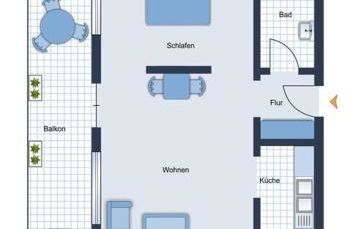 Stylische Wohnung mit Weitblick und großem Balkon - Foto 5
