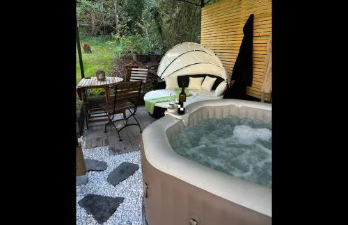 gemütliche rustikale Wohnung mit Kamin und optionalem Whirlpool - Foto 62