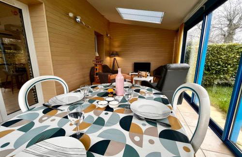 Keraven, charmante maisonnette, piscine commune 1-4 personnes - Foto 19