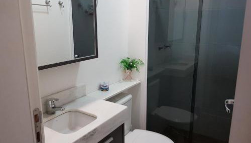 Flat Novo1 - Cama Queen, Ar, Estac e Internet - Foto 5