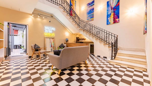 Sala de estar do lobby