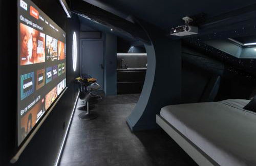 CEVA Suite Moonlight-Jacuzzi & Cinéma Centre ville - Foto 11