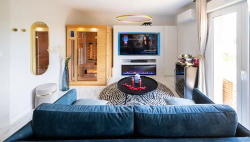 L'Escapade Indigo - Balnéo - Sauna - Foto 5