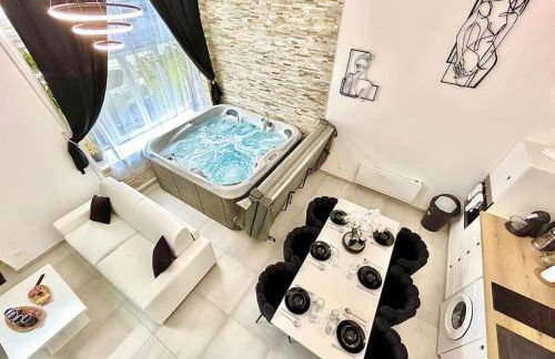 loft des désirs hammam, jacuzzi - Foto 8