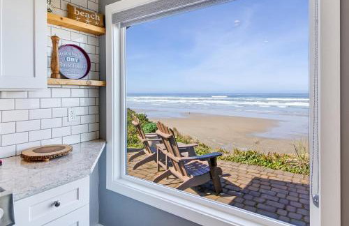 Ocean Front with Beautiful Views! The Beach House-Seal Rock - Foto 12