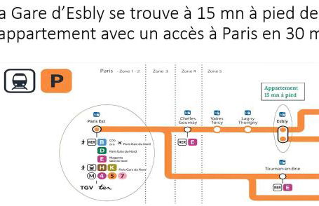 Cosy Appartement near Disneyland & Paris - Foto 12