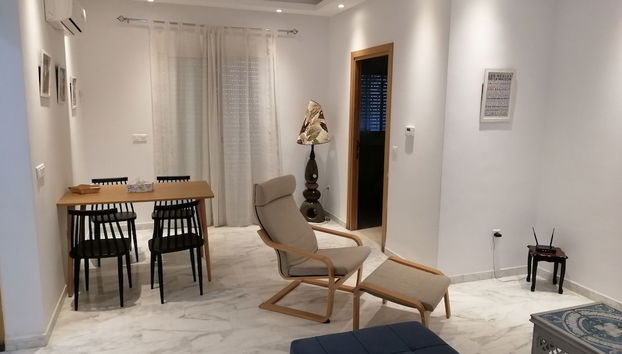 Zona de estar del vestíbulo