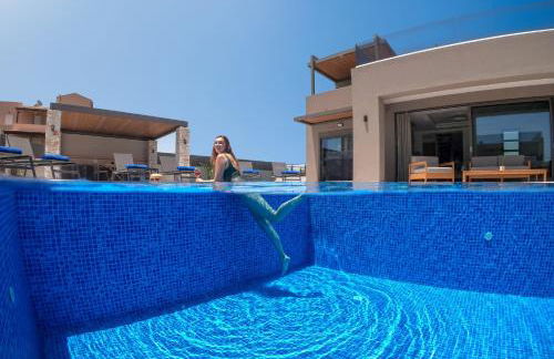 Imperium Luxury Villas-Sauna, Jacuzzi, Heated Pool & Gym-Chania - Photo 55