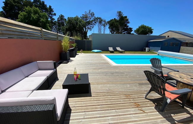 Beautiful House With Heated Pool, Ploemeur - Foto 11